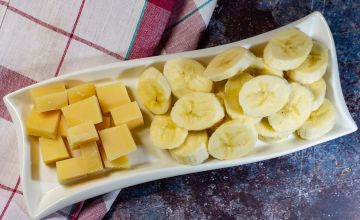 Банан и сыр